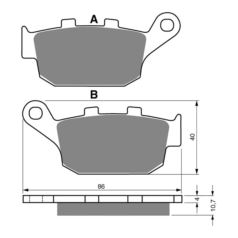 Load image into Gallery viewer, GOLDfren Brake Pads - S3 Sintered Sports
