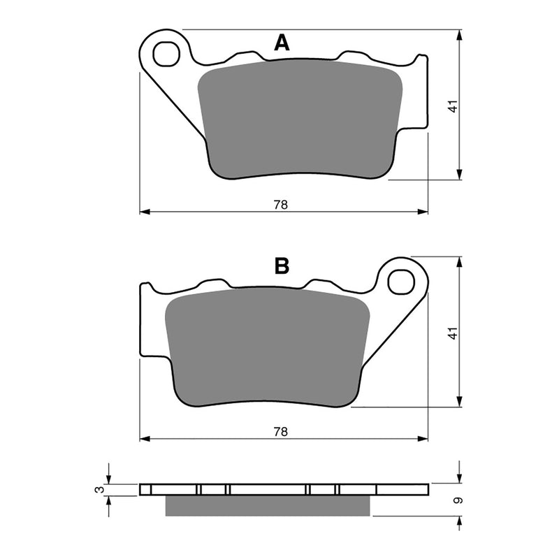 Load image into Gallery viewer, GOLDfren Brake Pads - S3 Sintered Sports
