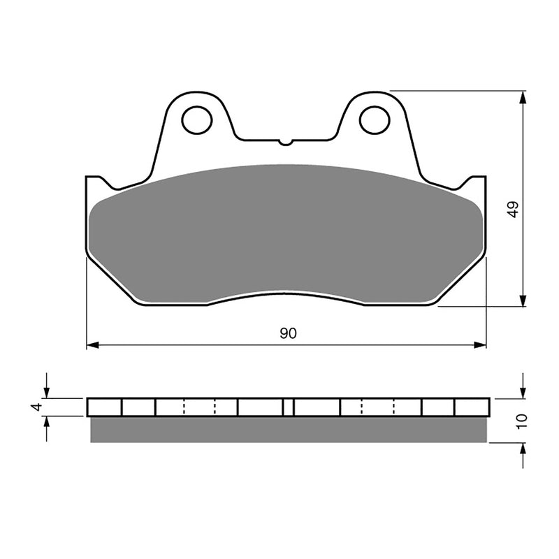 Load image into Gallery viewer, GOLDfren Brake Pads - S3 Sintered Sports
