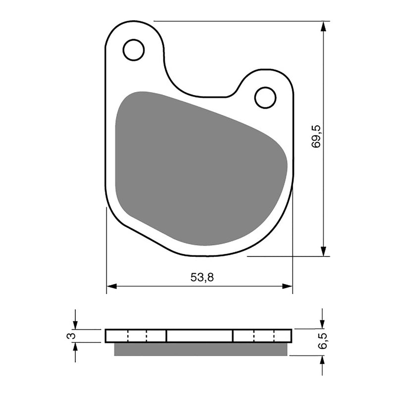 Load image into Gallery viewer, GOLDfren Brake Pads - S3 Sintered Sports
