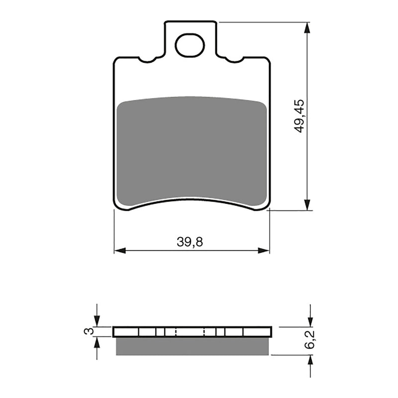 Load image into Gallery viewer, GOLDfren Brake Pads - S3 Sintered Sports
