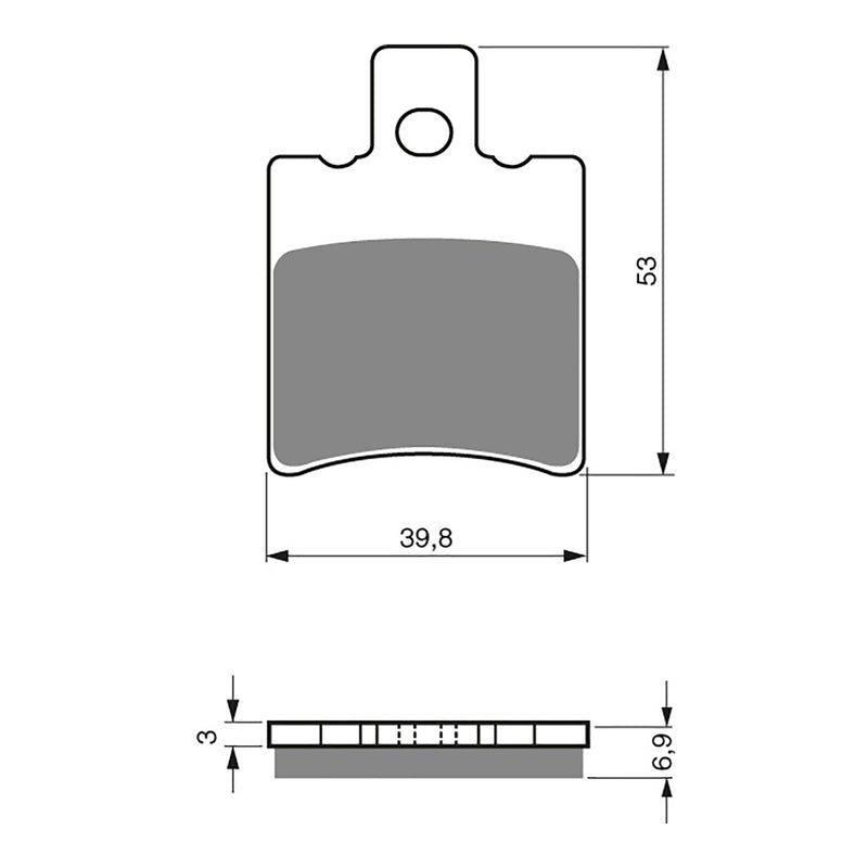 Load image into Gallery viewer, GOLDfren Brake Pads - S3 Sintered Sports
