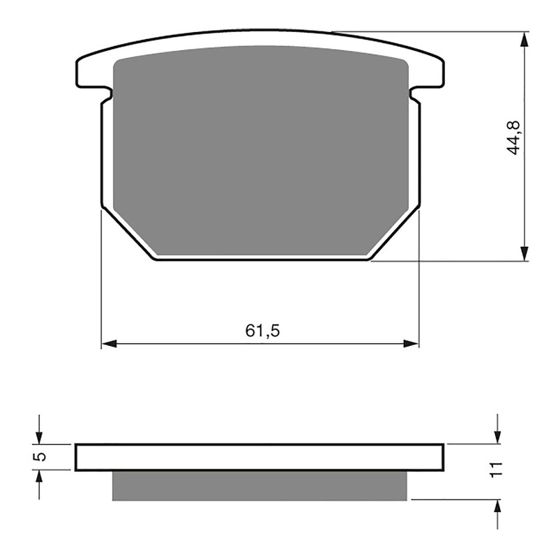 Load image into Gallery viewer, GOLDfren Brake Pads - S3 Sintered Sports
