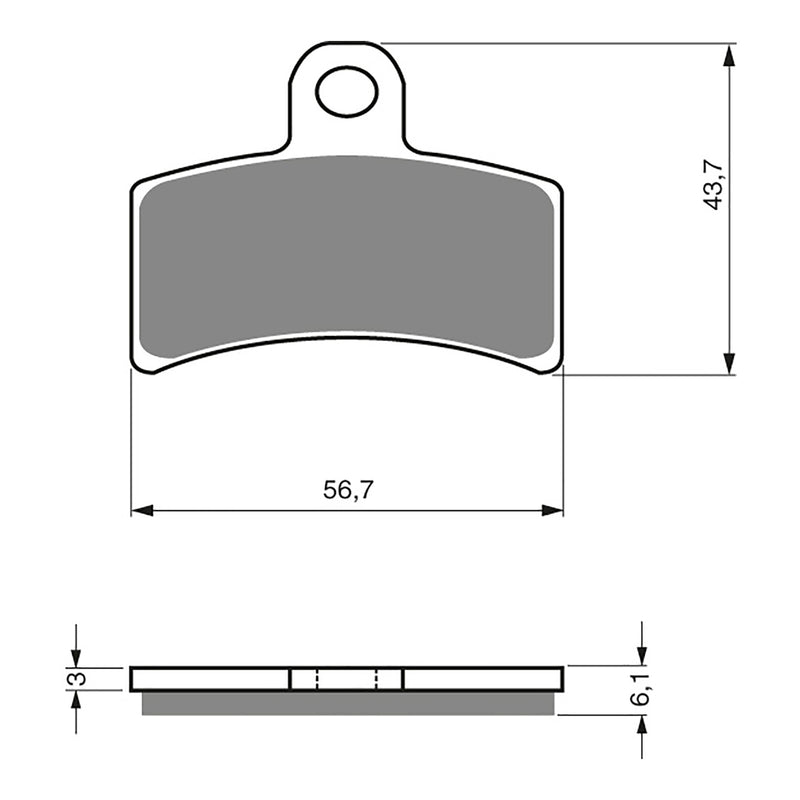 Load image into Gallery viewer, GOLDfren Brake Pads - S3 Sintered Sports
