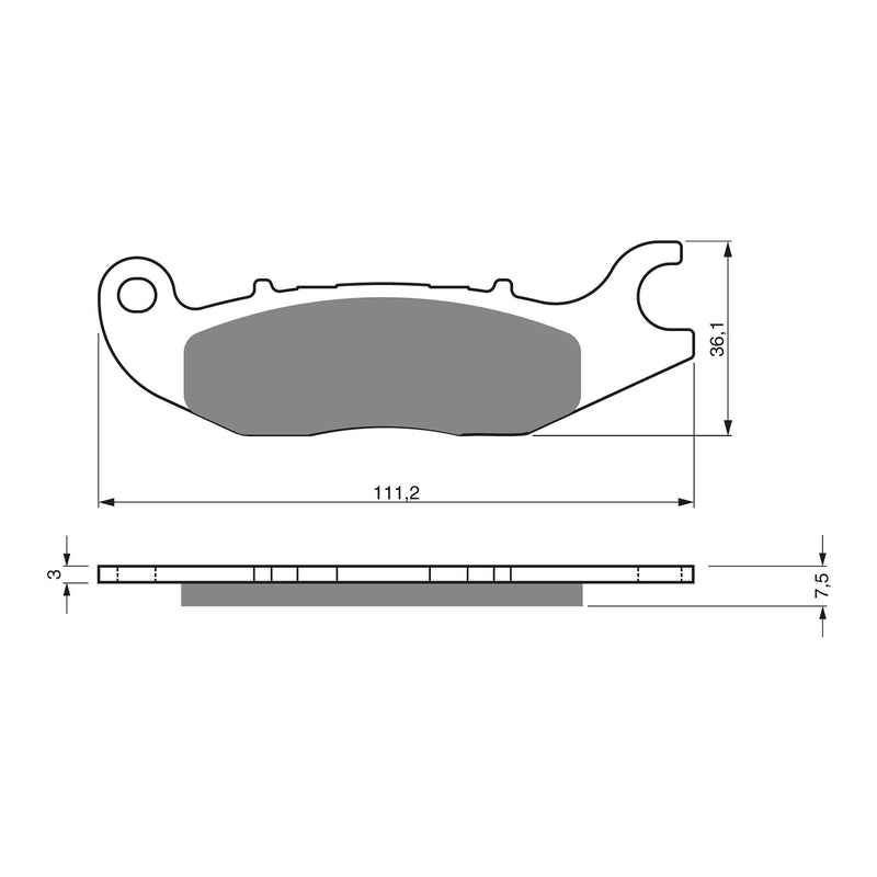 Load image into Gallery viewer, GOLDfren Brake Pads - S3 Sintered Sports
