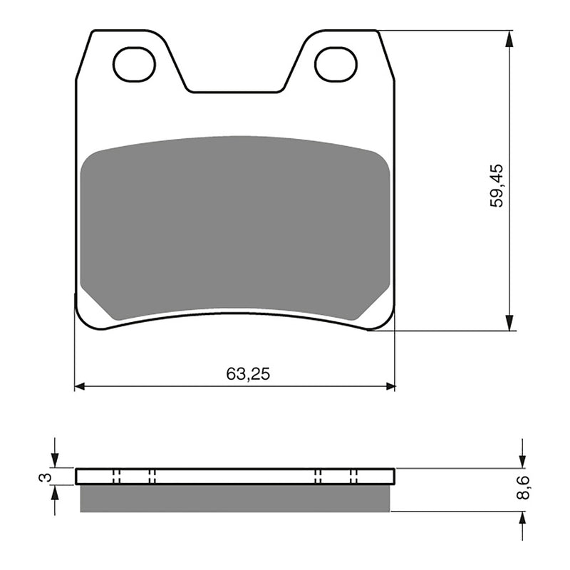 Load image into Gallery viewer, GOLDfren Brake Pads - S3 Sintered Sports
