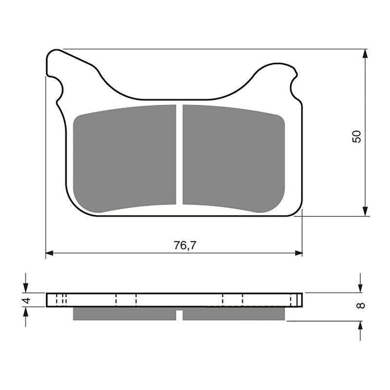 Load image into Gallery viewer, GOLDfren Brake Pads - S3 Sintered Sports

