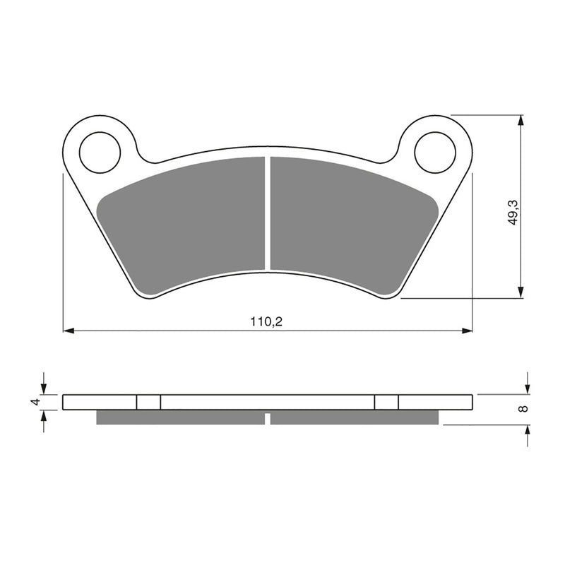 Load image into Gallery viewer, GOLDfren Brake Pads - K5 Off-Road Racing
