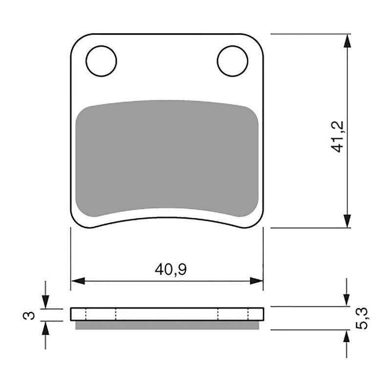 Load image into Gallery viewer, GOLDfren Brake Pads - S3 Sintered Sports
