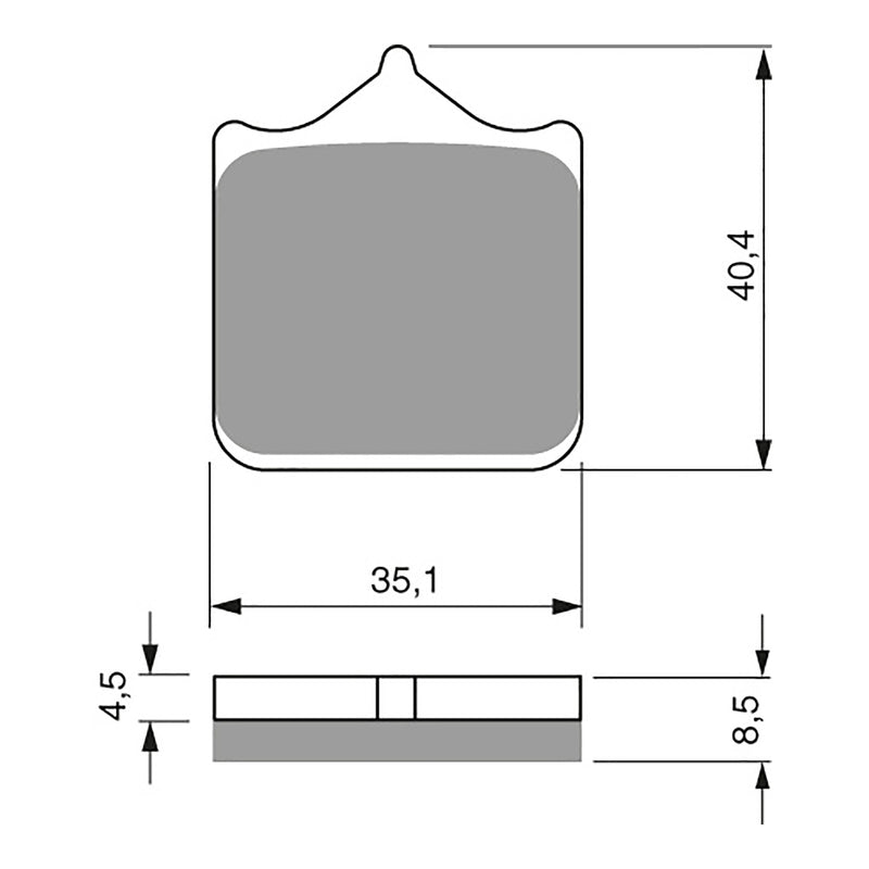 Load image into Gallery viewer, GOLDfren Brake Pads - S3 Sintered Sports

