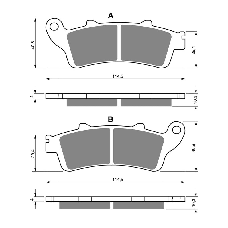 Load image into Gallery viewer, GOLDfren Brake Pads - S3 Sintered Sports
