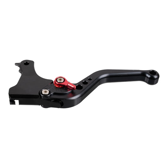 Whites Clutch Lever Blade Adjust Road BMW Black - Short Blade