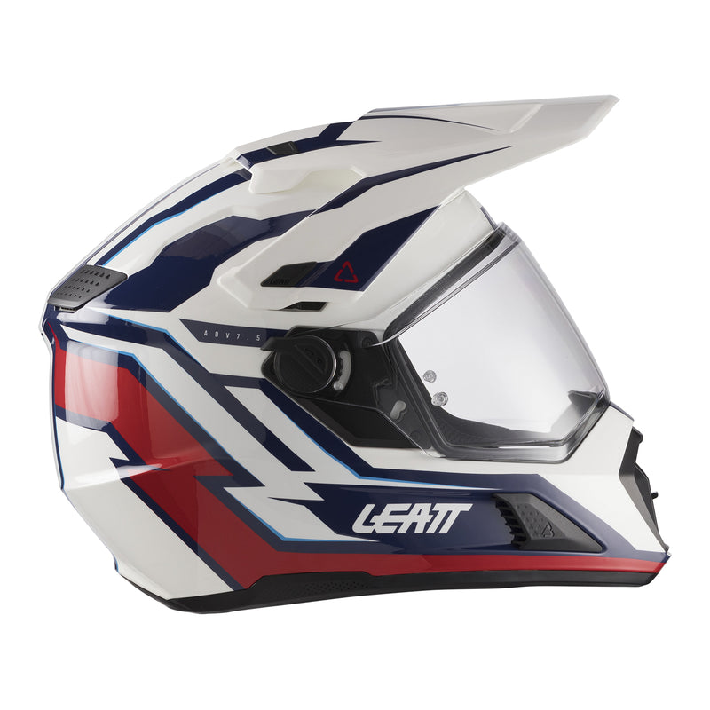 Load image into Gallery viewer, Leatt 7.5 ADV Helmet Kit - Royal Blue / Red
