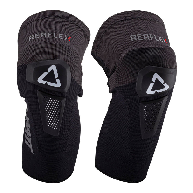 Load image into Gallery viewer, Leatt Junior ReaFlex Hybrid Knee Guard - Black
