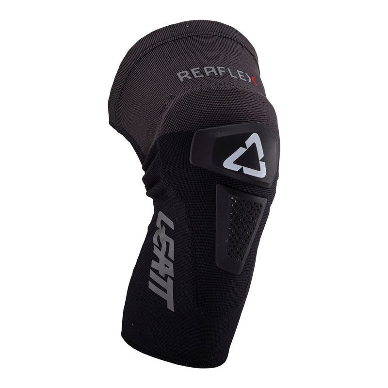 Load image into Gallery viewer, Leatt Junior ReaFlex Hybrid Knee Guard - Black
