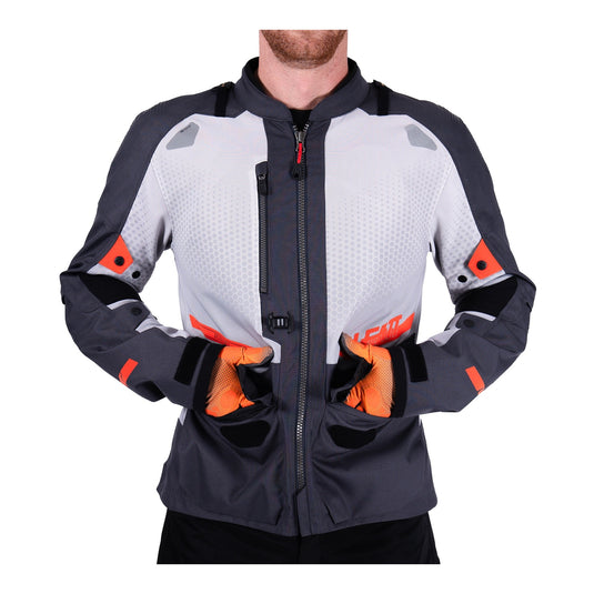 Leatt 5.5 ADV FlowTour Jacket - Iron