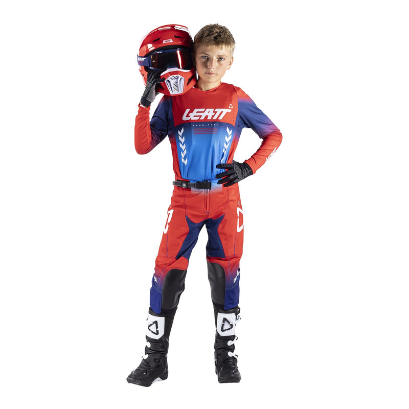 Load image into Gallery viewer, Leatt 2026  4.5 Pant - Royal Blue / Red
