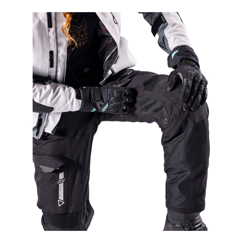 Load image into Gallery viewer, Leatt 5.5 ADV DriTour Women's Pant - Stealth Black / Grey
