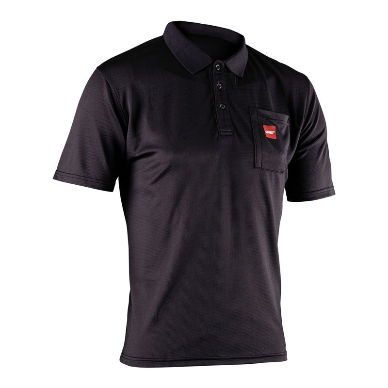 Load image into Gallery viewer, Leatt Team Polo Shirt (Short) - Black

