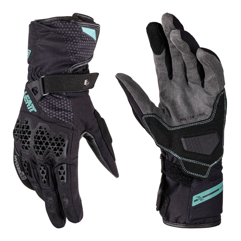 Load image into Gallery viewer, Leatt 6.5 ADV HydraDri Women's Glove - Stealth Black / Grey
