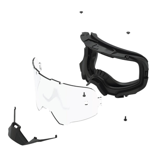 Leatt 6.5 Velocity Goggle - Flame / Clear 83%