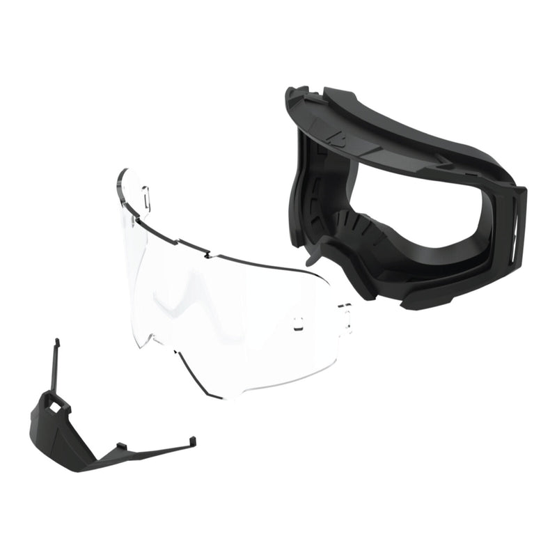 Load image into Gallery viewer, Leatt 4.5 Velocity Goggle Iriz - Black / Silver 50%
