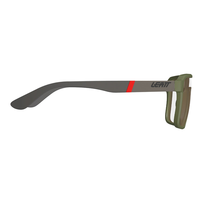 Load image into Gallery viewer, Leatt TheViz Pyrenees Sunglasses - Satin Green Polarized Silver 20 VLT

