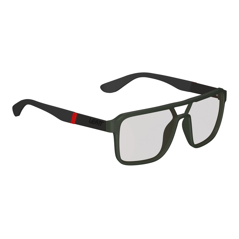 Load image into Gallery viewer, Leatt TheViz Pyrenees Sunglasses - Satin Green Polarized Silver 20 VLT
