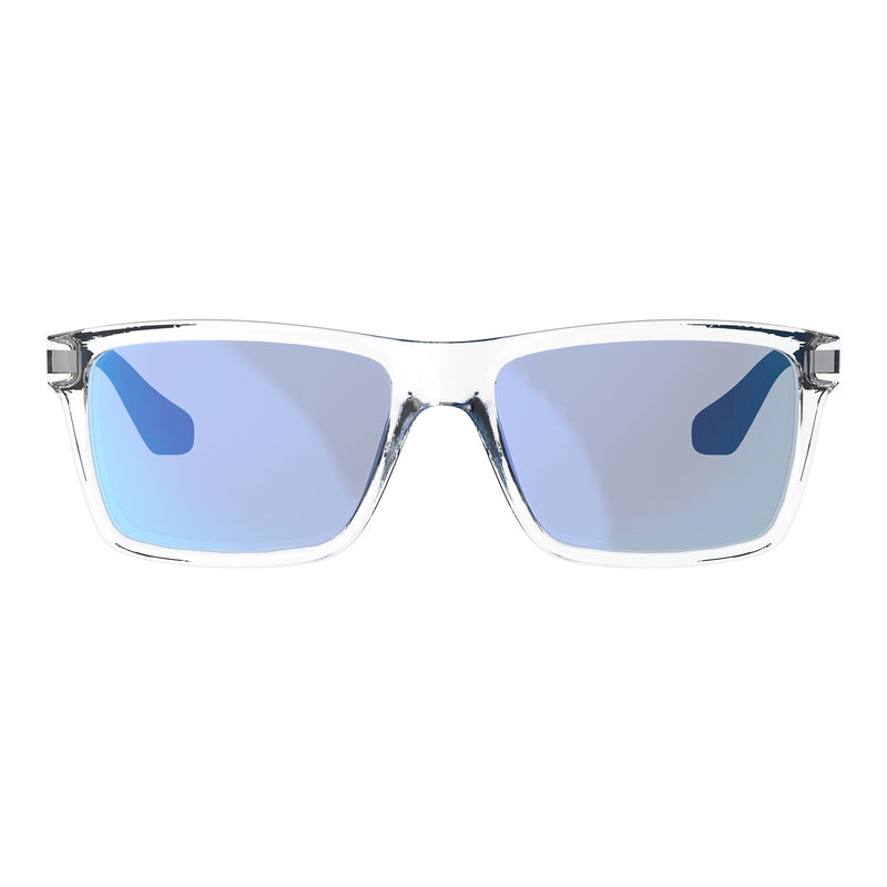 Load image into Gallery viewer, Leatt TheViz Sierra Sunglasses - Silver / Blue Polarized Blue 14 VLT
