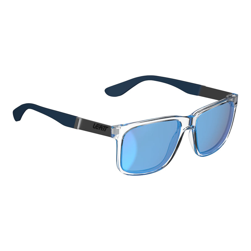 Load image into Gallery viewer, Leatt TheViz Sierra Sunglasses - Silver / Blue Polarized Blue 14 VLT
