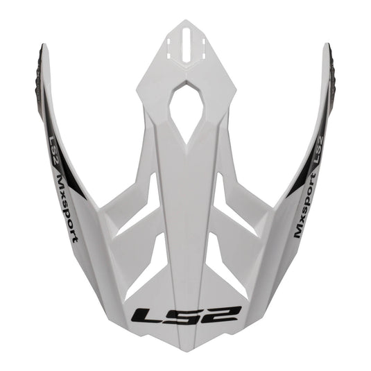 LS2 MX701 Frontier Helmet Peak - Gloss Black / Blue