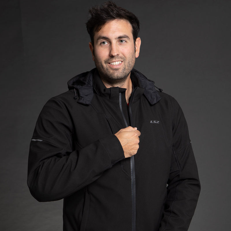 Load image into Gallery viewer, LS2 Bolton Men's Jacket - Black
