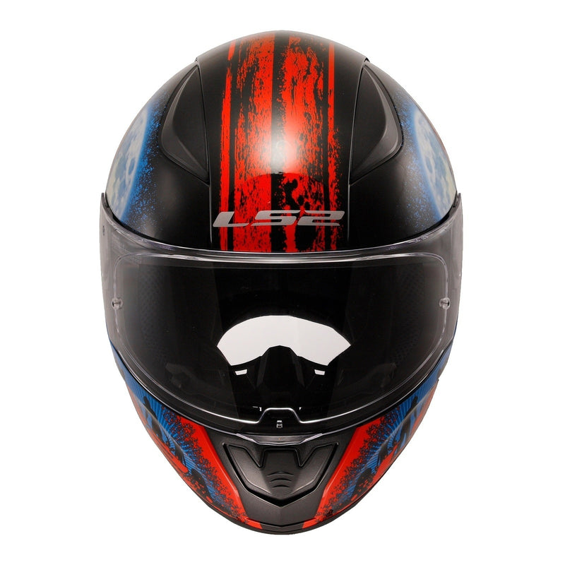 Load image into Gallery viewer, LS2 FF353 Rapid II Zombie - Matte Black / Red / White
