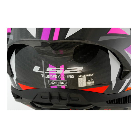 LS2 FF805 Thunder GP Aero Flash Helmet - Black