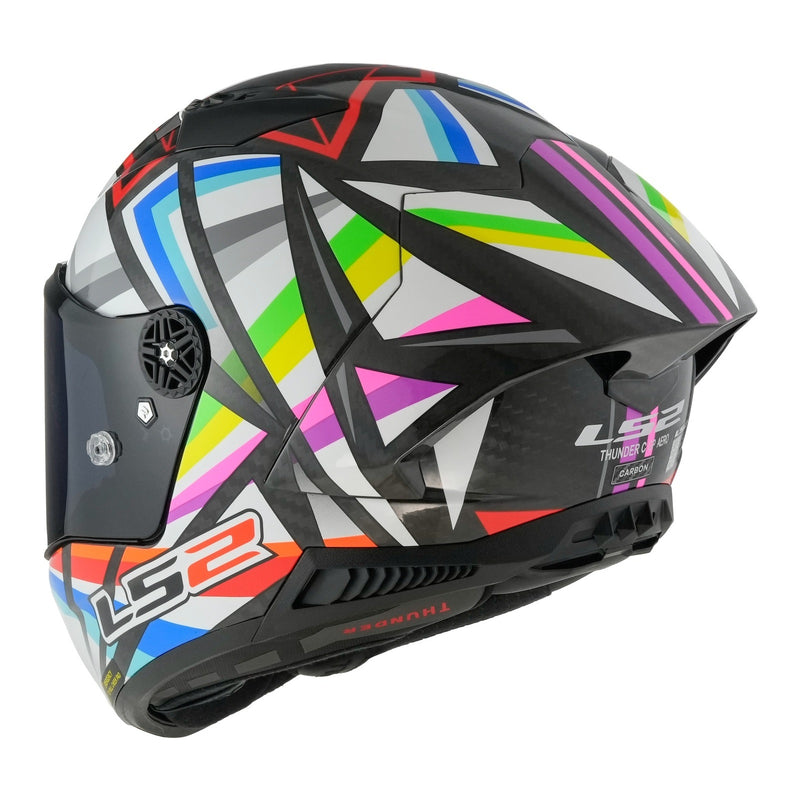Load image into Gallery viewer, LS2 FF805 Thunder GP Aero Flash Helmet - Black
