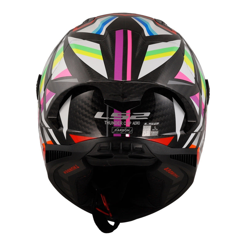 Load image into Gallery viewer, LS2 FF805 Thunder GP Aero Flash Helmet - Black
