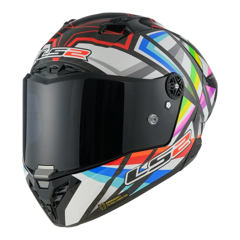 Load image into Gallery viewer, LS2 FF805 Thunder GP Aero Flash Helmet - Black
