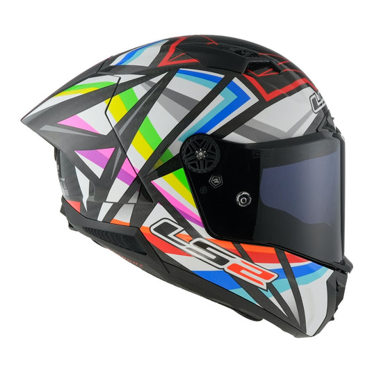 LS2 FF805 Thunder GP Aero Flash Helmet - Black