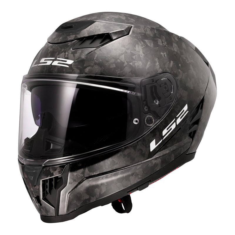 Load image into Gallery viewer, LS2 FF807 Dragon Carbon Forged Helmet - Gloss Carbon 06
