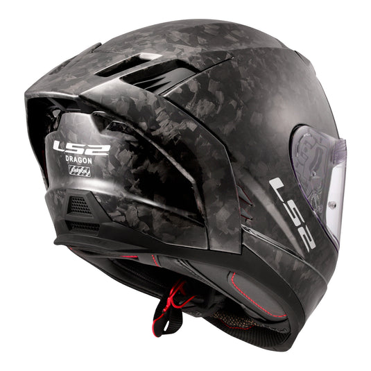 LS2 FF807 Dragon Carbon Forged Helmet - Gloss Carbon 06