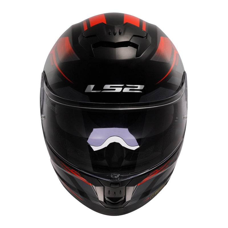 Load image into Gallery viewer, LS2 FF808 Stream II Fury - Black / Red 06
