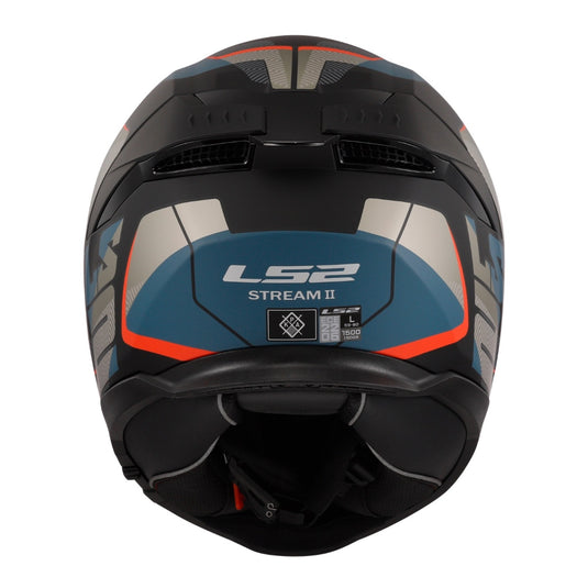 LS2 FF808 Stream II Road - Matte Black / Blue