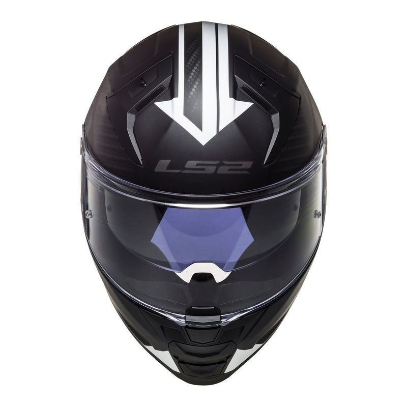 Load image into Gallery viewer, LS2 FF811 Vector II Splitter Helmets - Gloss Black / White 06
