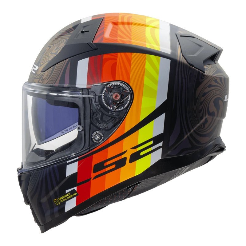 Load image into Gallery viewer, LS2 FF811 Vector II Freedom Helmet  - Matte Black / Chameleon
