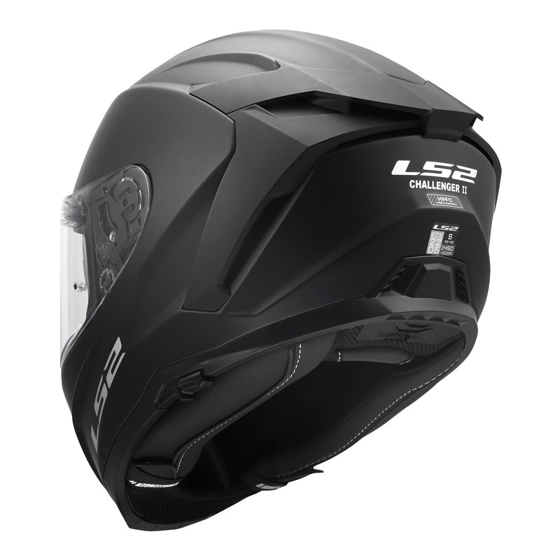 Load image into Gallery viewer, LS2 FF817 Challenger II Solid Helmet - Matte Black

