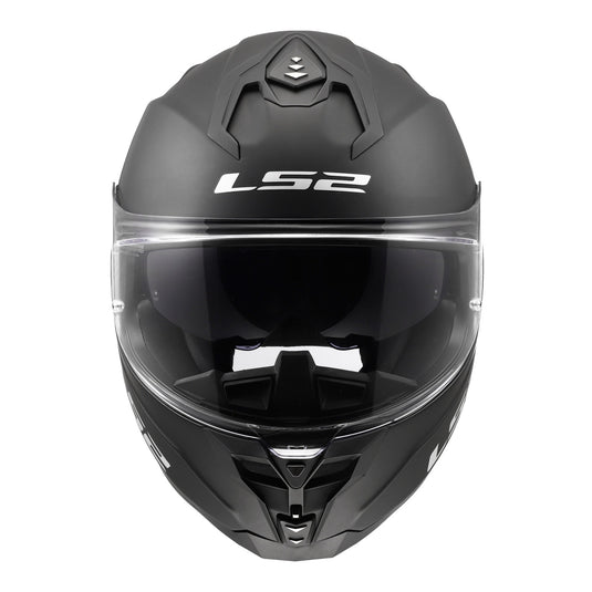LS2 FF817 Challenger II Solid Helmet - Matte Black