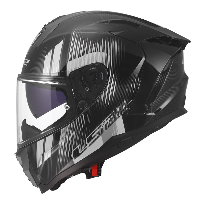 Load image into Gallery viewer, LS2 FF817 Challenger II Nitro Helmet - Black / Grey
