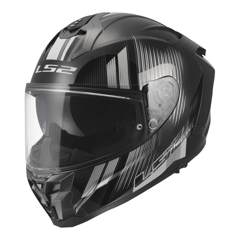 Load image into Gallery viewer, LS2 FF817 Challenger II Nitro Helmet - Black / Grey
