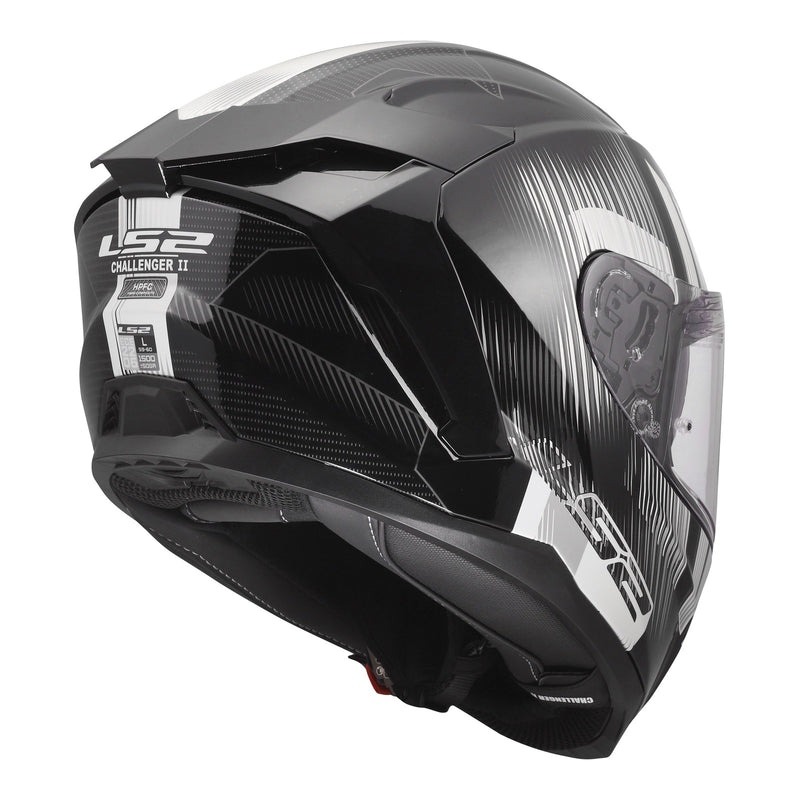 Load image into Gallery viewer, LS2 FF817 Challenger II Nitro Helmet - Black / Grey
