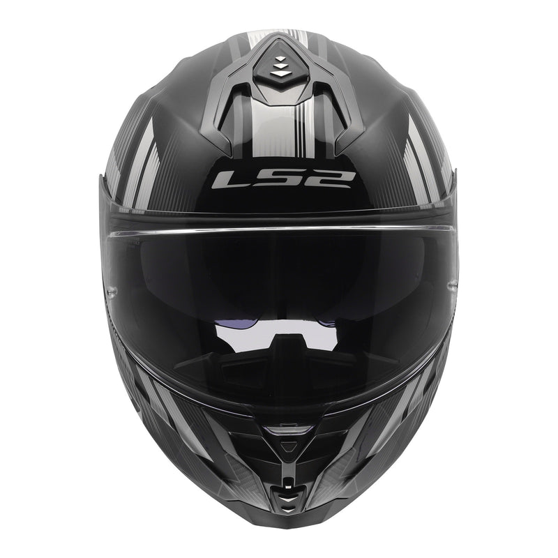 Load image into Gallery viewer, LS2 FF817 Challenger II Nitro Helmet - Black / Grey
